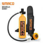 Petite bouteille de plongée - smaco - s400 plus  - orange