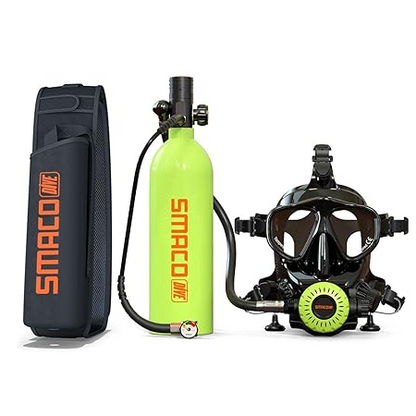 Mini bouteille de plongée S400Plus  + Masque M8058