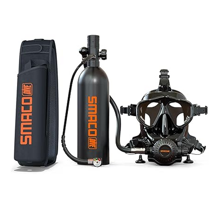 Mini bouteille de plongée S400Plus  + Masque M8058