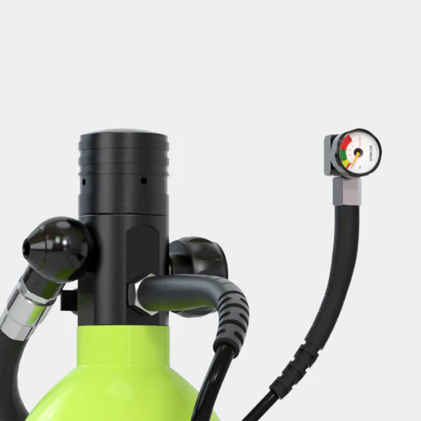 Mini bouteille de plongée S700Plus + Masque M8058