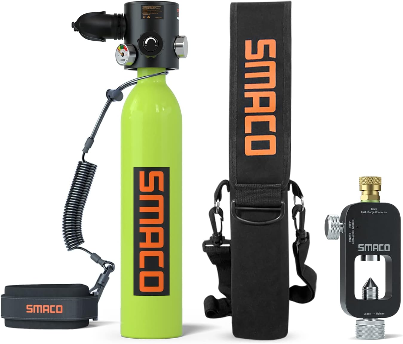 Mini bouteille de plongée S500 + Adaptateur ETRIER