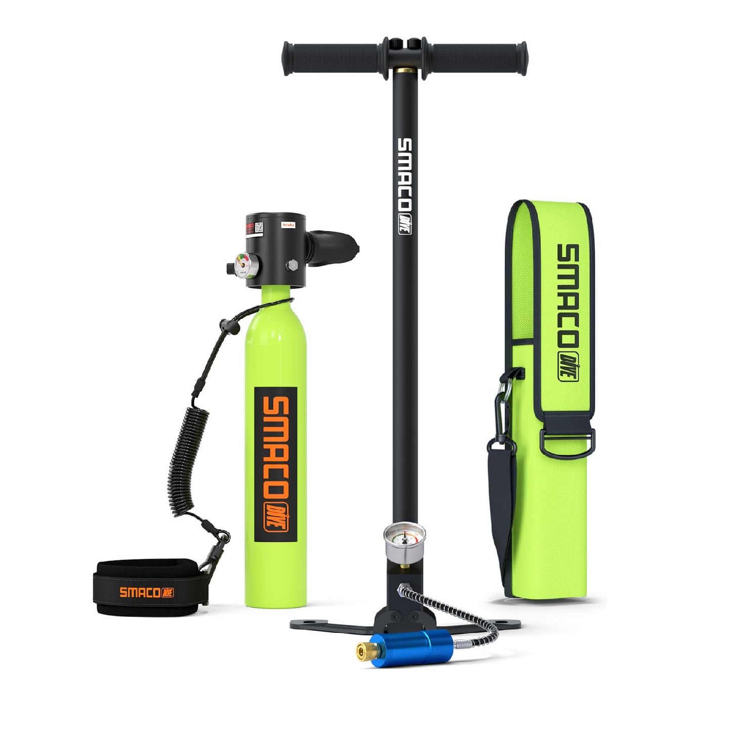 Mini bouteille de plongée S300Plus + Pompe manuelle