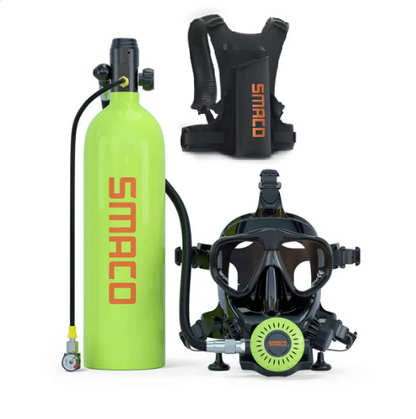 Mini bouteille de plongée S700Plus + Masque M8058