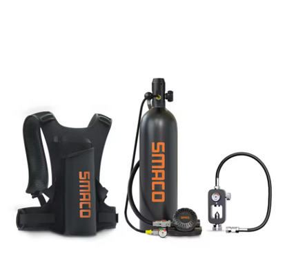 Mini bouteille de plongée S700Plus + Adaptateur ETRIER